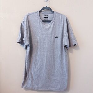 Vans Gray Short Sleeve Tee Classic Fit